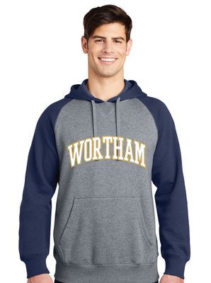 Wortham Intermediate - Arched - Raglan Hoodie