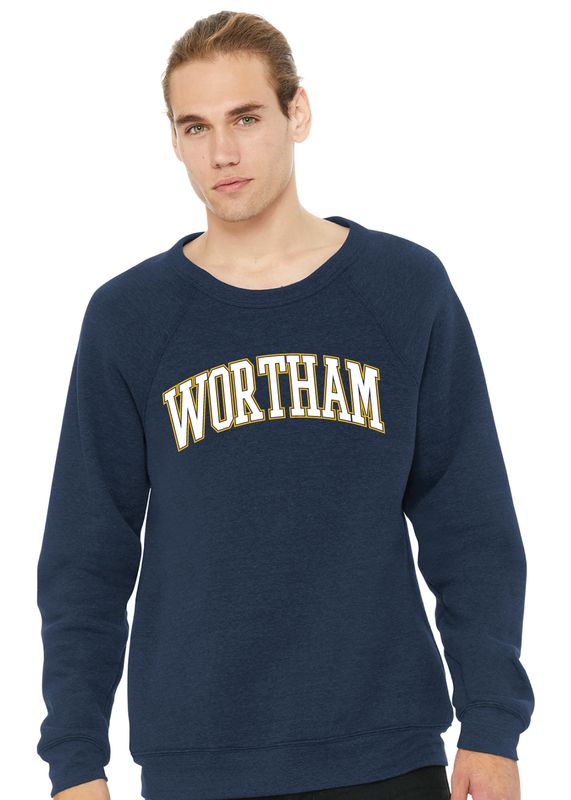 Wortham Intermediate - Arched - Bella+Canvas Crew Sweatshirt