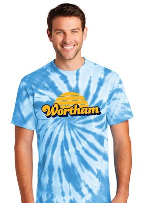 Wortham Intermediate - Sunrise - Tie Dye Short Sleeve