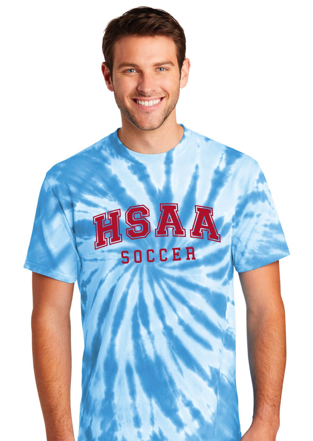 HSAA Soccer - Arched - Tie Dye Short Sleeve