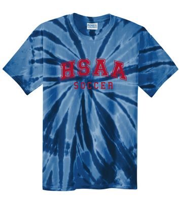 HSAA Soccer - Arched - Tie Dye Short Sleeve