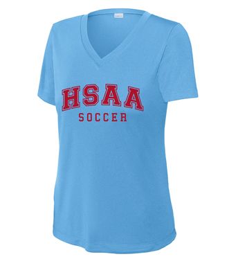 HSAA Soccer - Arched - Dri-Fit V-Neck Tee