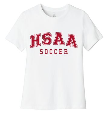 HSAA Soccer - Arched - Bella+Canvas Ladies
