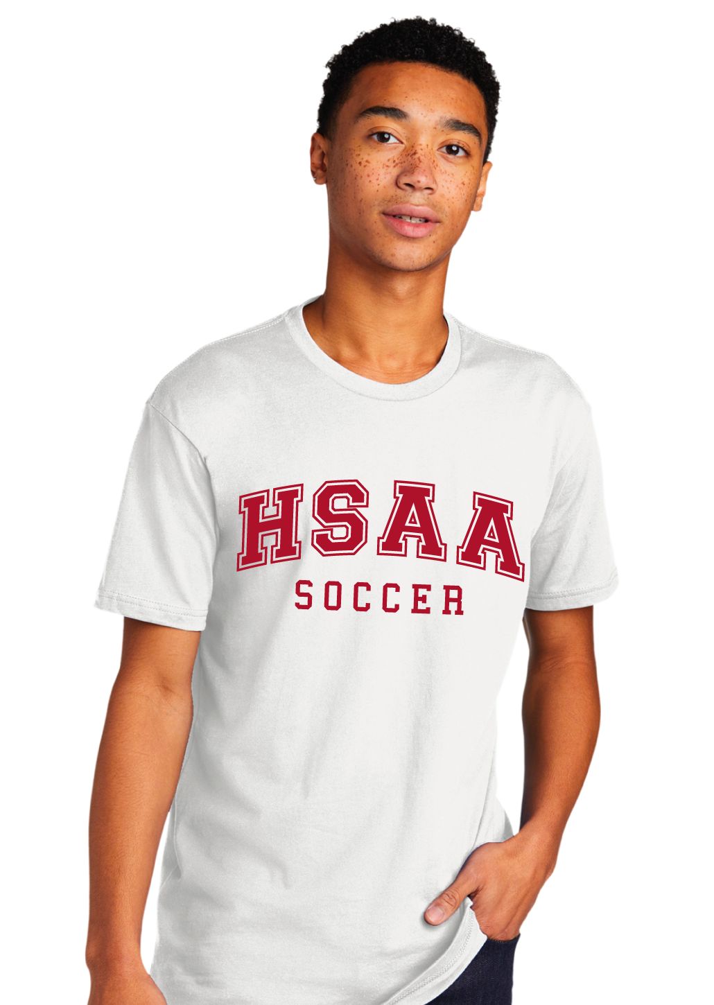 HSAA Soccer - Arched - Next Level Short Sleeve