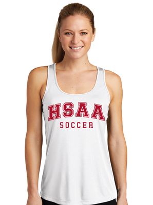 HSAA Soccer - Arched - Dri-Fit Racerback Tank