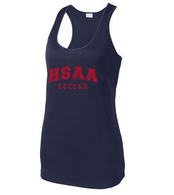 HSAA Soccer - Arched - Dri-Fit Racerback Tank