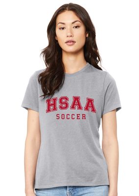 HSAA Soccer - Arched - Bella+Canvas Ladies