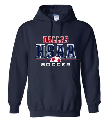 HSAA Soccer - Half Ball - Hoodie