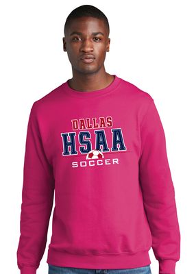 HSAA Soccer - Half Ball - Crew Sweatshirt
