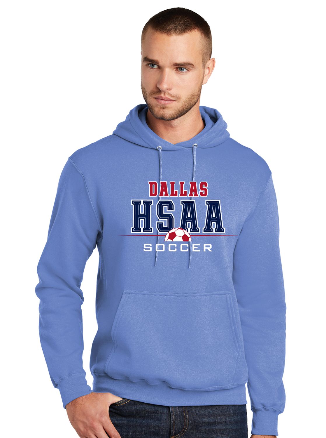 HSAA Soccer - Half Ball - Hoodie