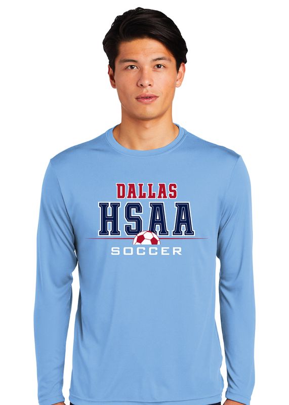 HSAA Soccer - Half Ball - Dri-Fit Long Sleeve