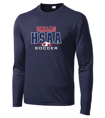 HSAA Soccer - Half Ball - Dri-Fit Long Sleeve