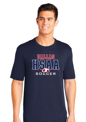 HSAA Soccer - Half Ball - Dri-Fit Short Sleeve