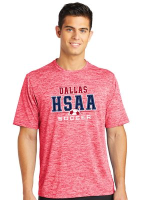 HSAA Soccer - Half Ball - Electric Dri-Fit Short Sleeve