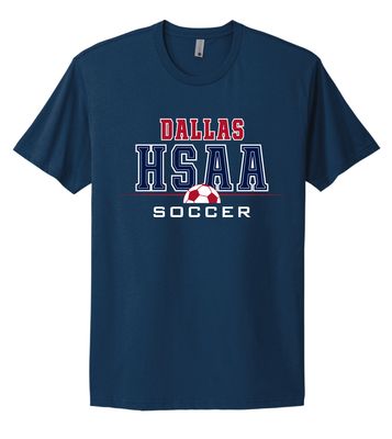 HSAA Soccer - Half Ball - Next Level Short Sleeve