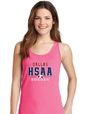 HSAA Soccer - Half Ball - Cotton Tank