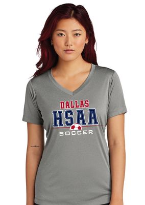 HSAA Soccer - Half Ball - Dri-Fit V-Neck