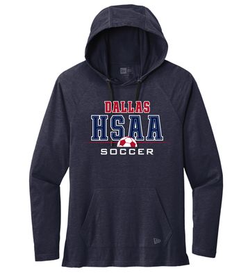 HSAA Soccer - Half Ball - Tri-Blend Hoodie