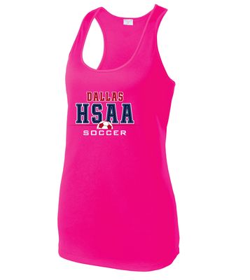 HSAA Soccer - Half Ball - Dri-Fit Racerback Tank