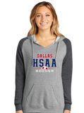 HSAA Soccer - Half Ball - Lightweight Raglan Hoodie