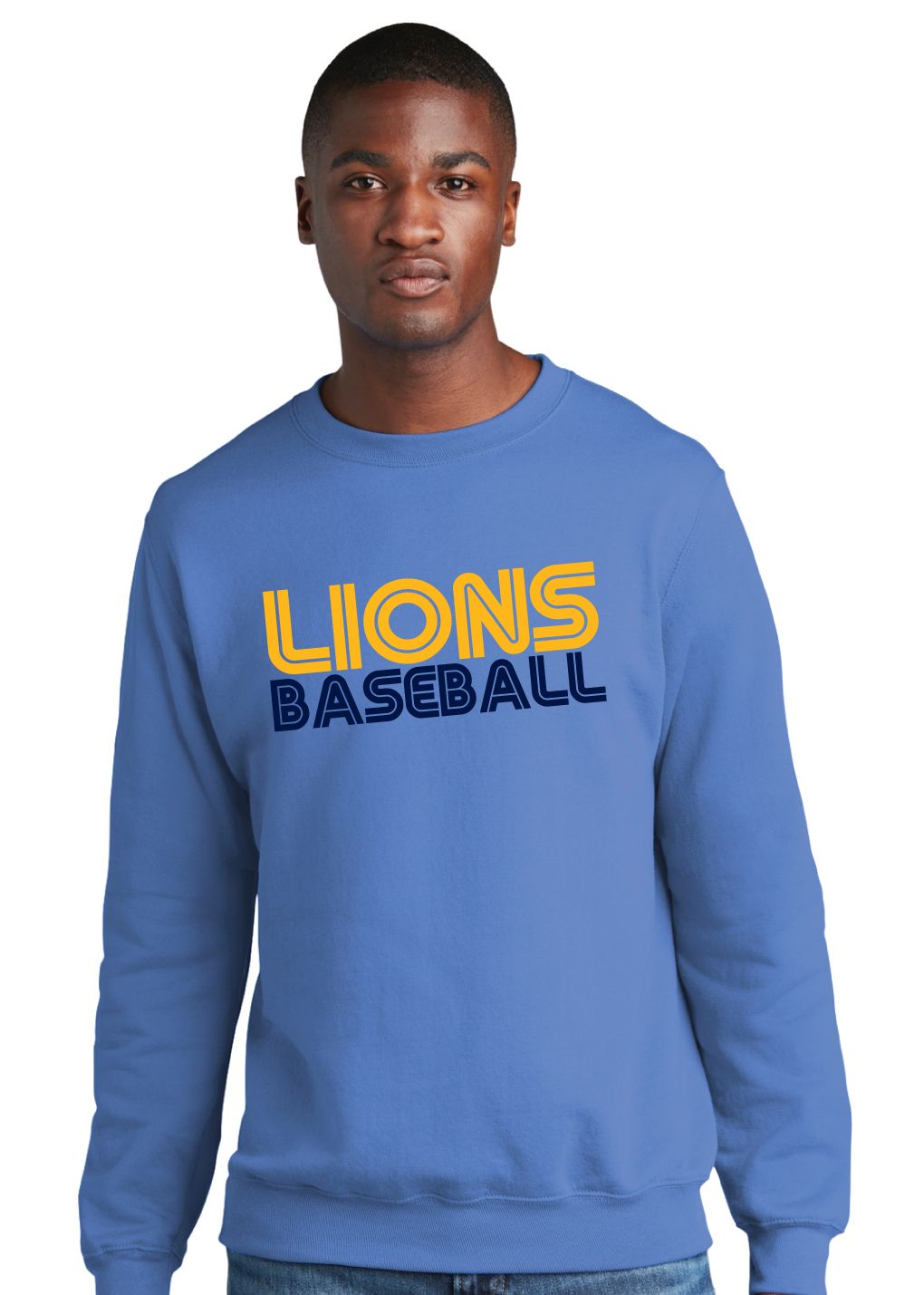 McKinney Baseball - Retro - Crew Sweatshirt
