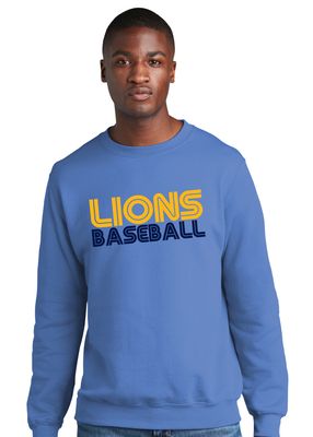 McKinney Baseball - Retro - Crew Sweatshirt
