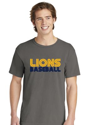McKinney Baseball - Retro - Comfort Color Short Sleeve