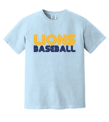 McKinney Baseball - Retro - Comfort Color Short Sleeve
