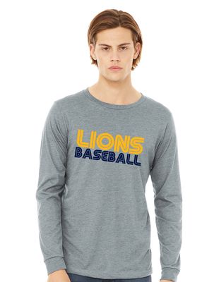 McKinney Baseball - Retro - Bella+Canvas Long Sleeve