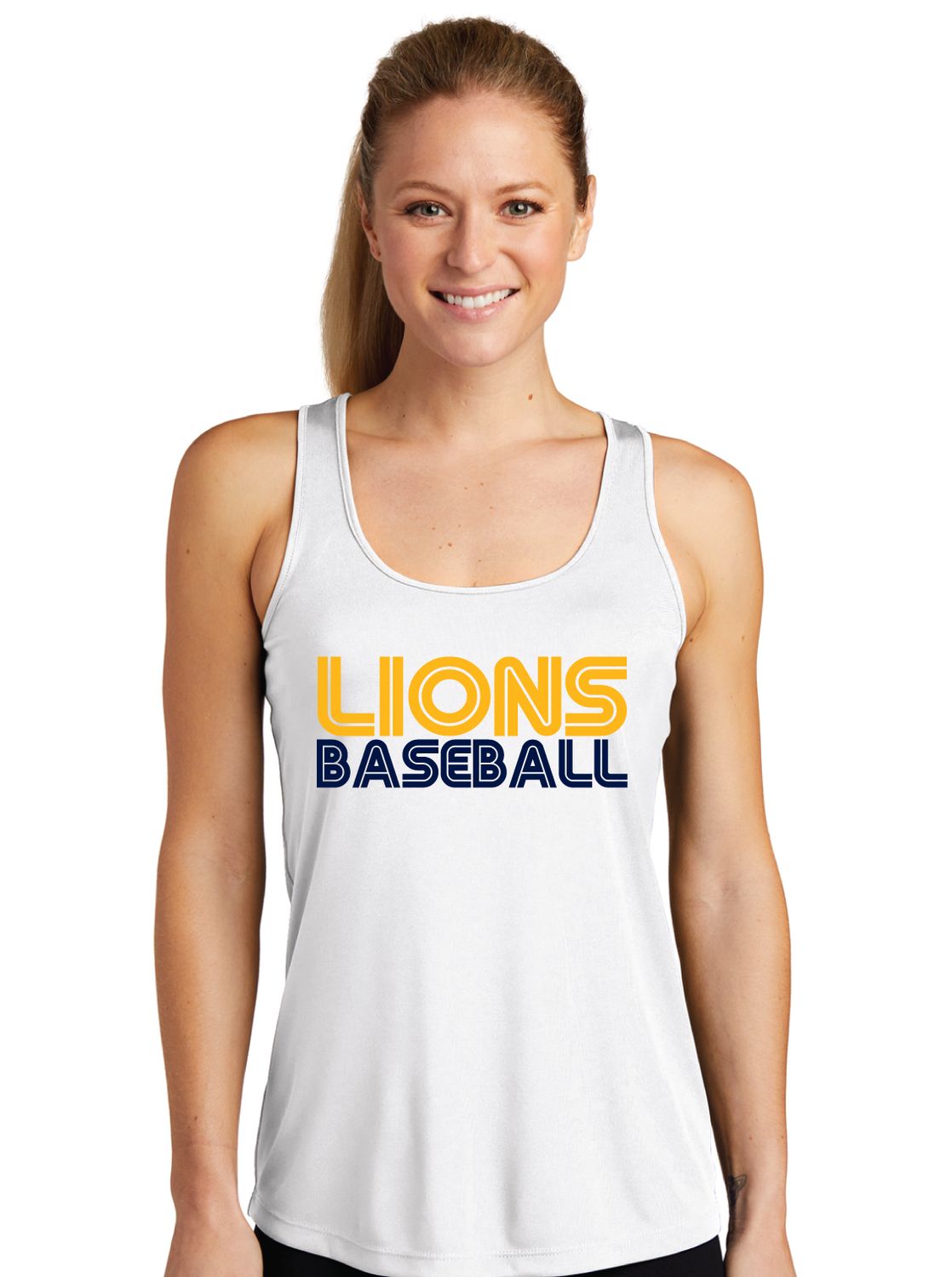 McKinney Baseball - Retro - Dri-Fit Racerback Tank