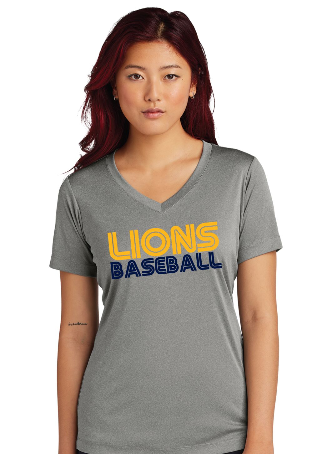 McKinney Baseball - Retro - Dri-Fit V-Neck