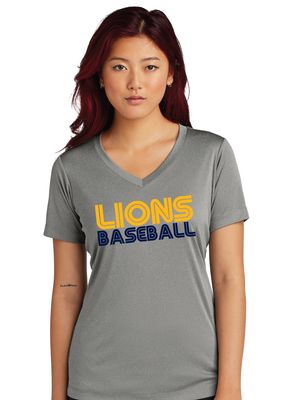 McKinney Baseball - Retro - Dri-Fit V-Neck