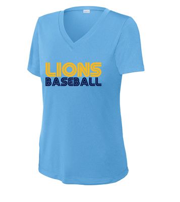 McKinney Baseball - Retro - Dri-Fit V-Neck