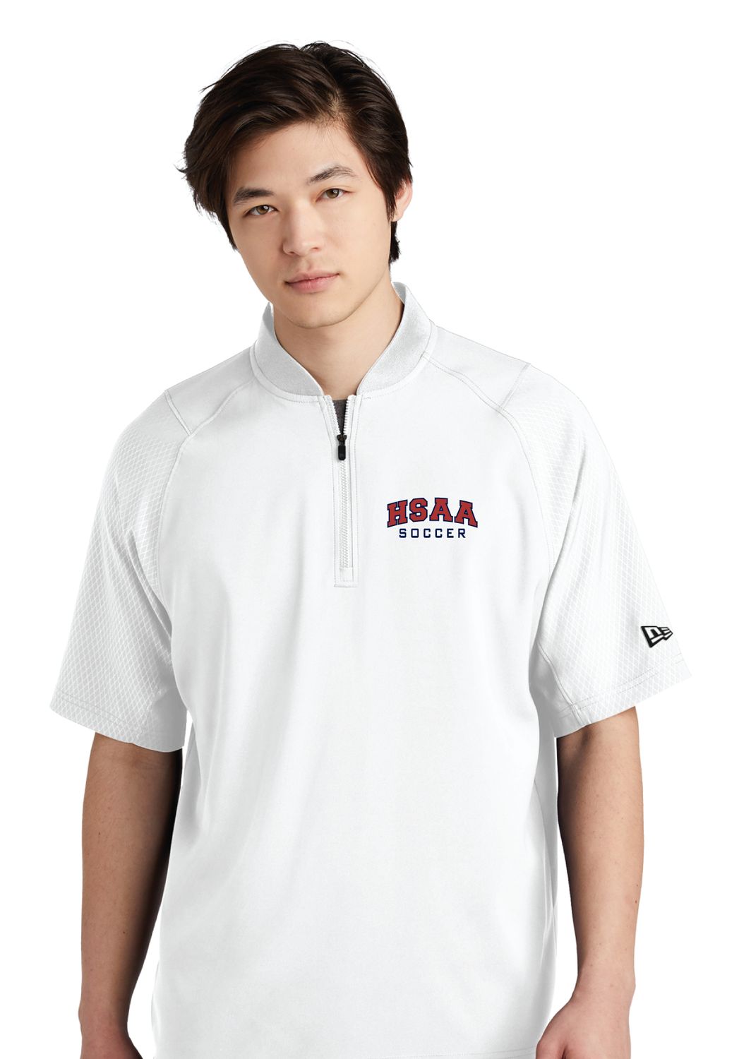 HSAA Soccer - New Era® Short Sleeve 1/4-Zip Jacket