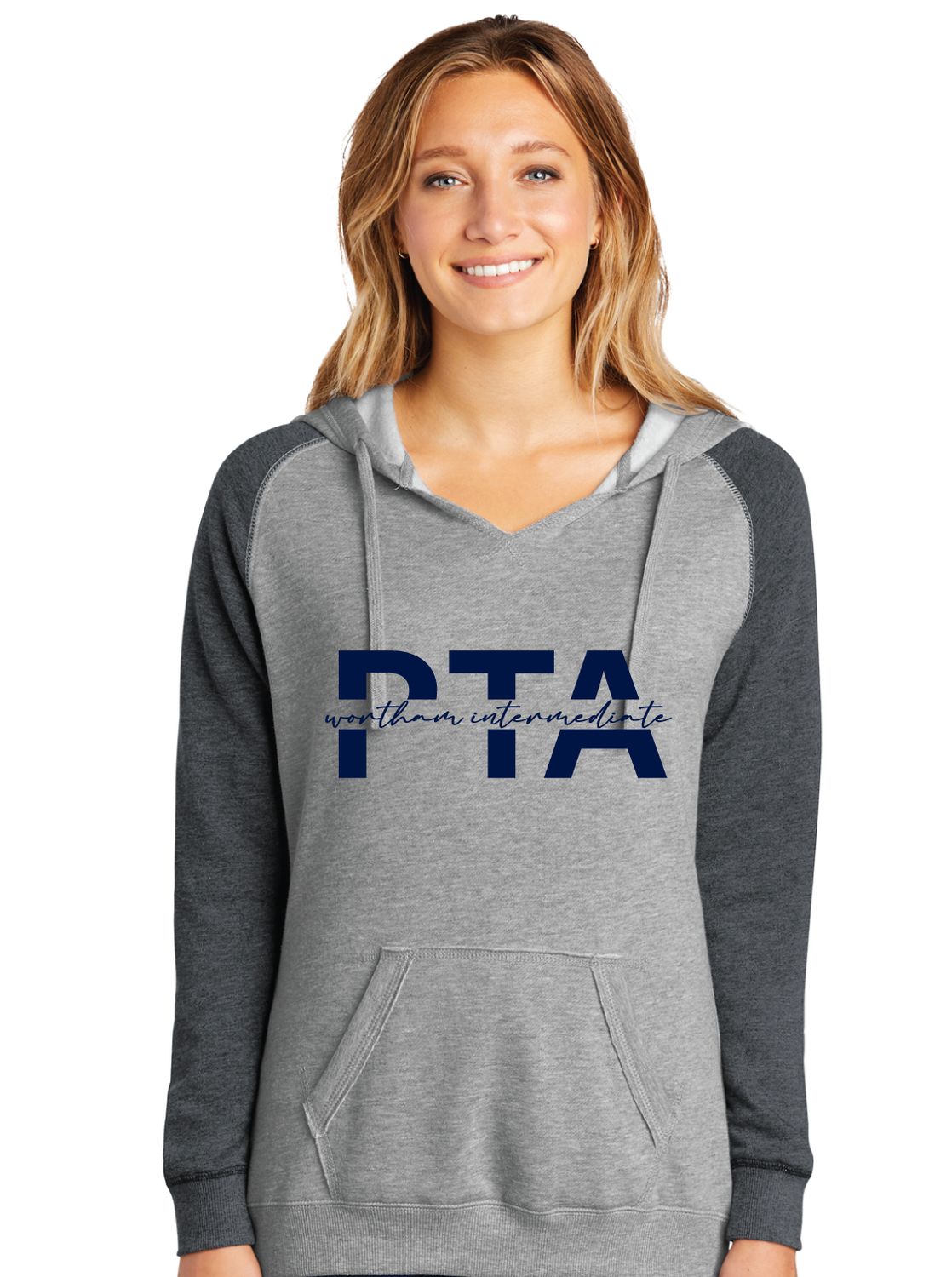 Wortham Intermediate - PTA - Lightweight Raglan Hoodie