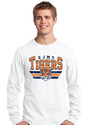 Scott Johnson - Distressed Tiger - Long Sleeve