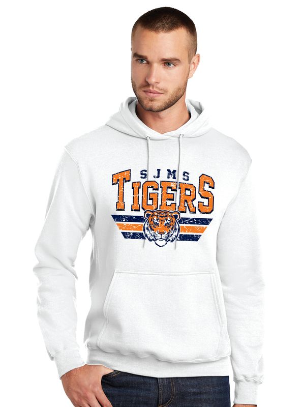 Scott Johnson - Distressed Tiger - Hoodie