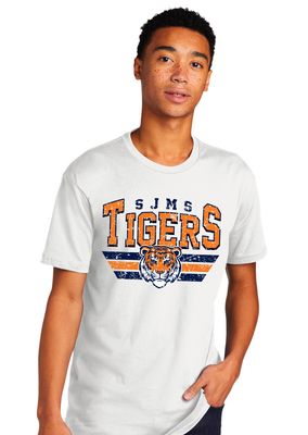 Scott Johnson - Distressed Tiger - NextLevel Short Sleeve