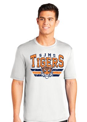 Scott Johnson - Distressed Tiger - Dri-Fit Short Sleeve