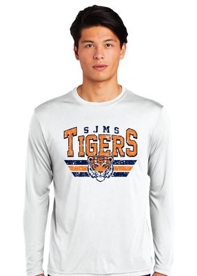 Scott Johnson - Distressed Tiger - Dri-Fit Long Sleeve
