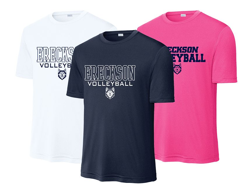 Ereckson Huskies - Volleyball - Practice Shirt Bundle