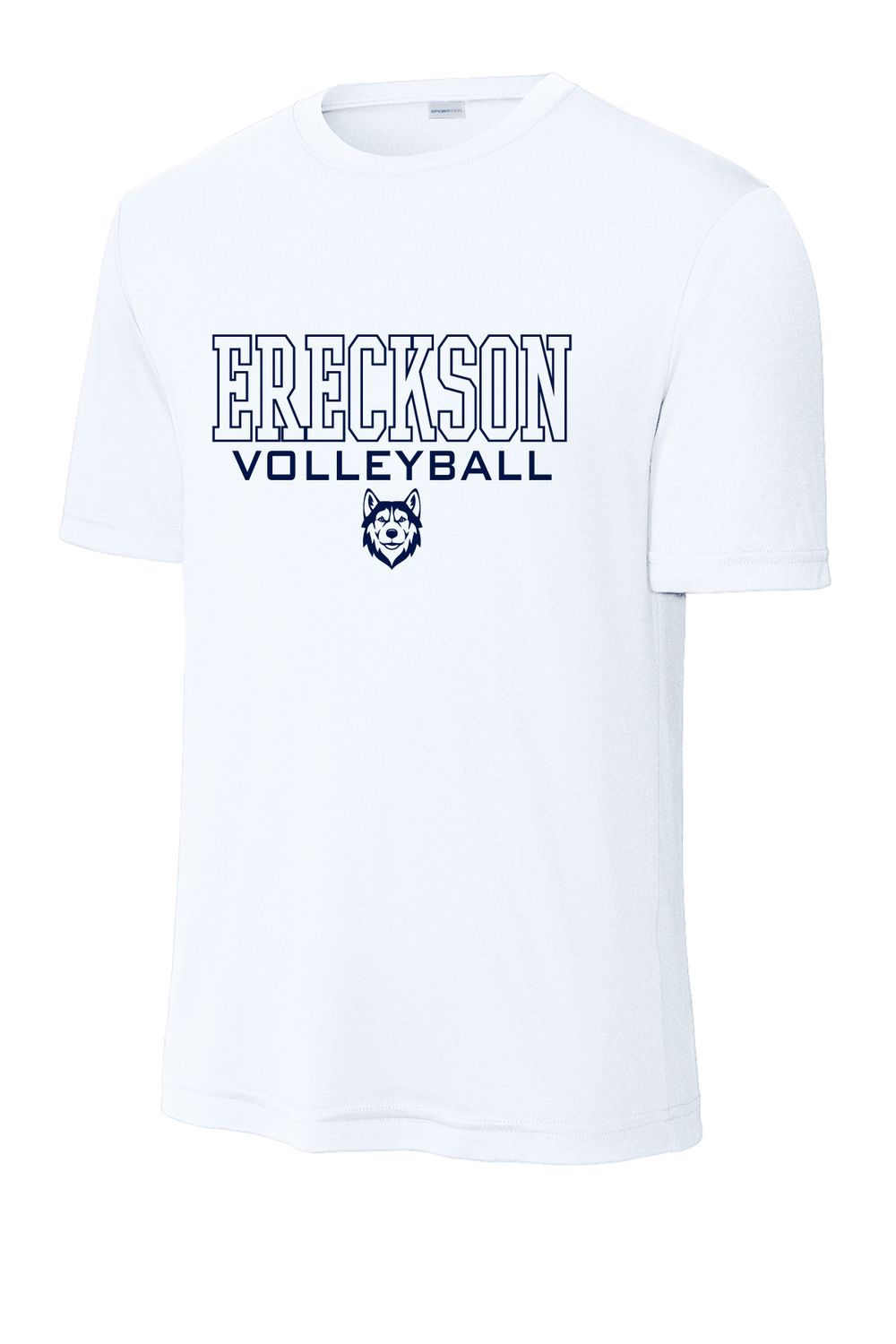 Ereckson Huskies - Volleyball - White Practice Shirt