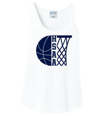 HSAA Basketball - Half &amp; Half - Cotton Tank