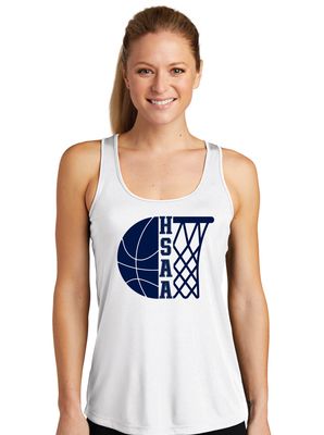 HSAA Basketball - Half &amp; Half - Dri-Fit Racerback Tank