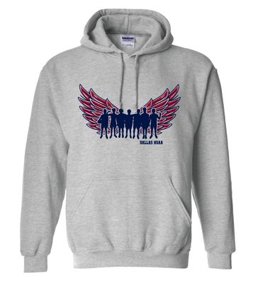 HSAA Basketball - Wings - Hoodie