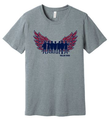 HSAA Basketball - Wings - Bella+Canvas Short Sleeve