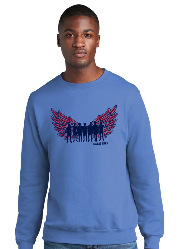 HSAA Basketball - Wings - Crew Sweatshirt