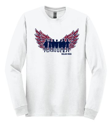 HSAA Basketball - Wings - Long Sleeve