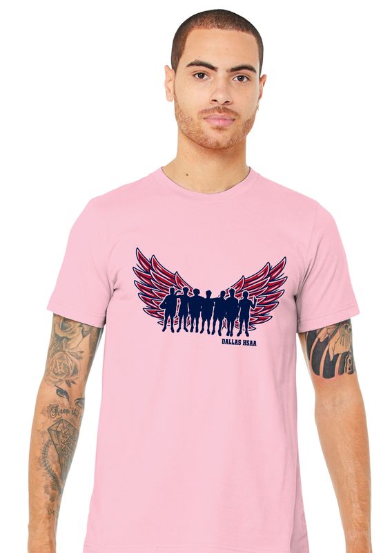 HSAA Basketball - Wings - Bella+Canvas Short Sleeve