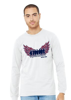 HSAA Basketball - Wings - Bella+Canvas Long Sleeve
